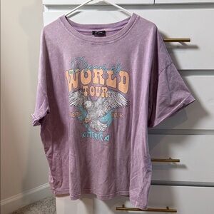 Lavender Graphic Women's Tee